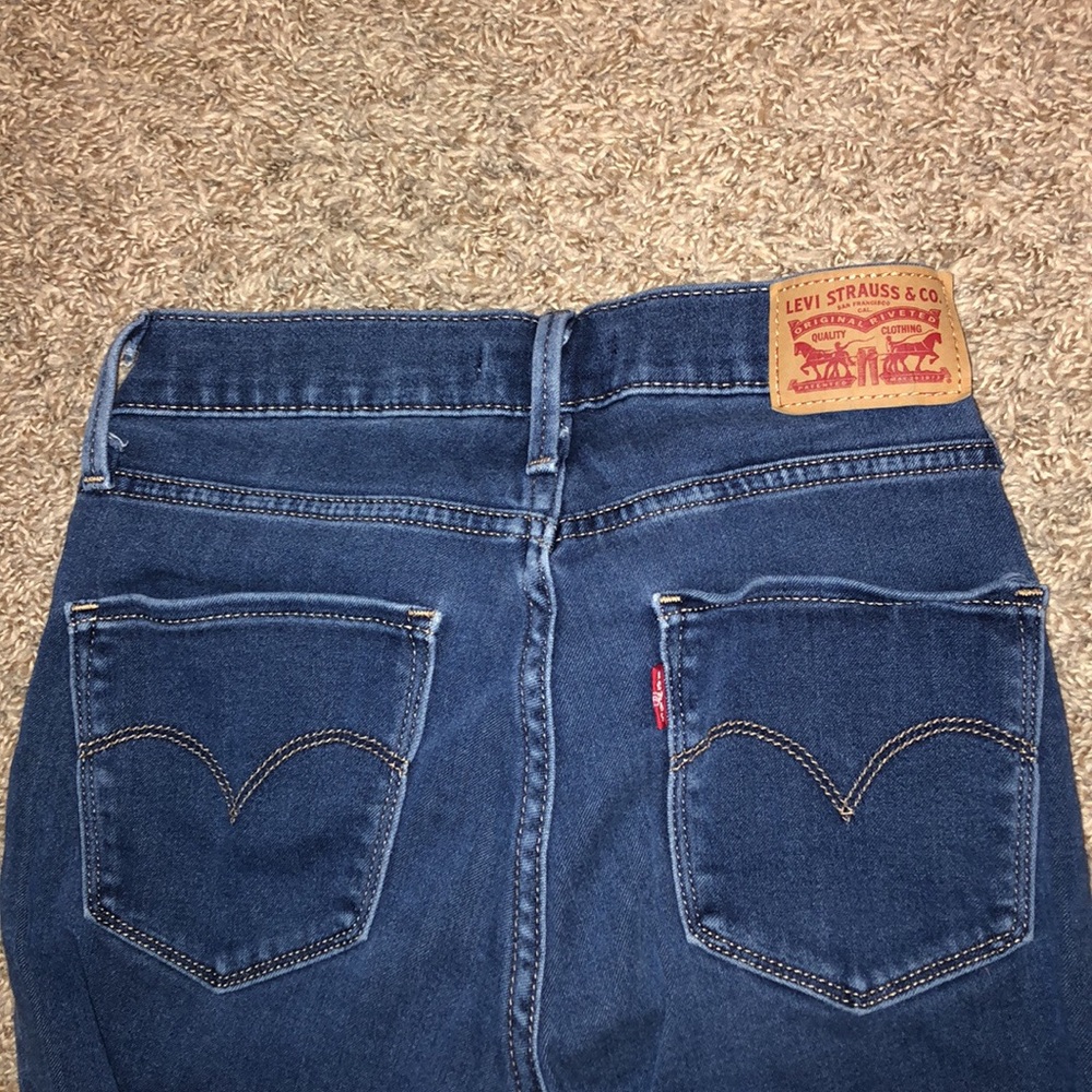 720 high rise super skinny Levi jeans